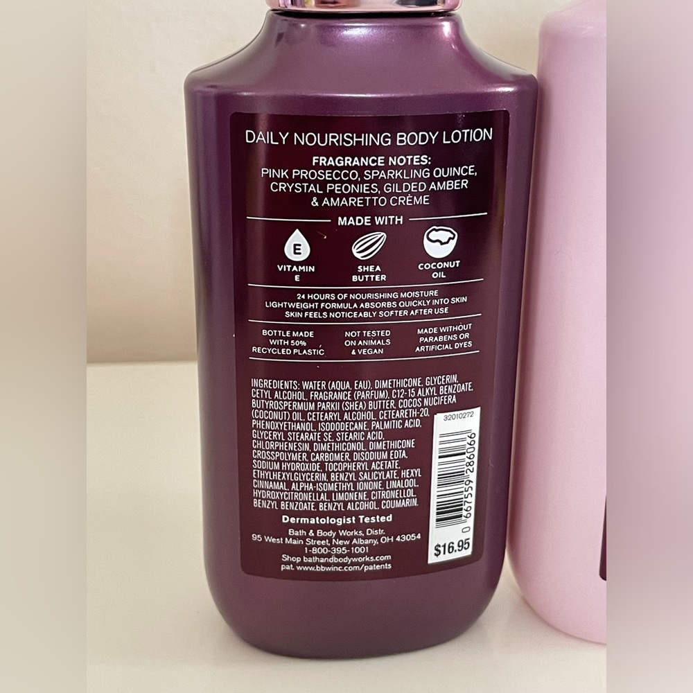 Bath & Body Works A Thousand Wishes Body Wash & Lotion Full Size Set with Tote - Picture 9 of 11